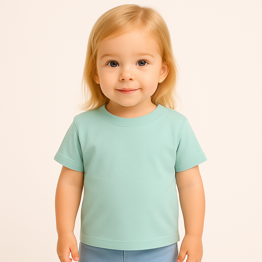 Personalised GOTS Organic Baby T-Shirt