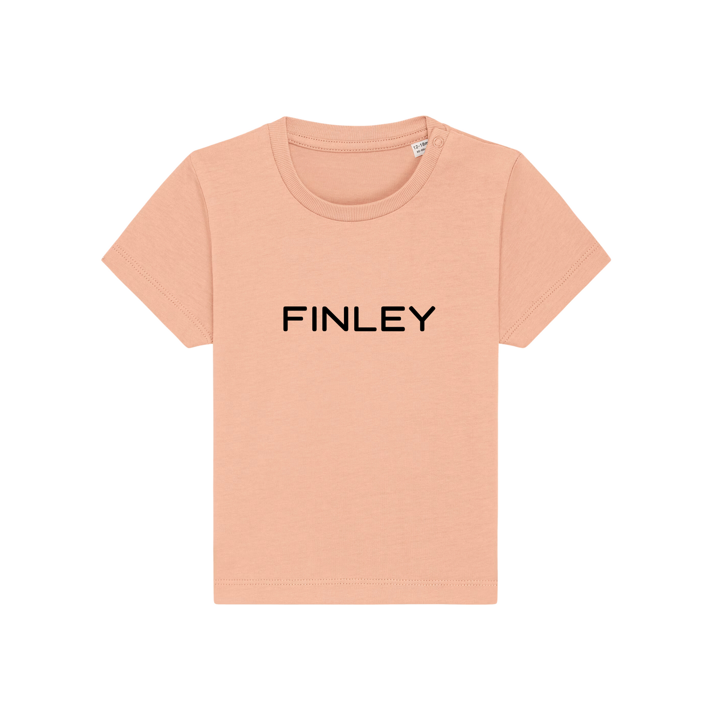 Personalised GOTS Organic Baby T-Shirt