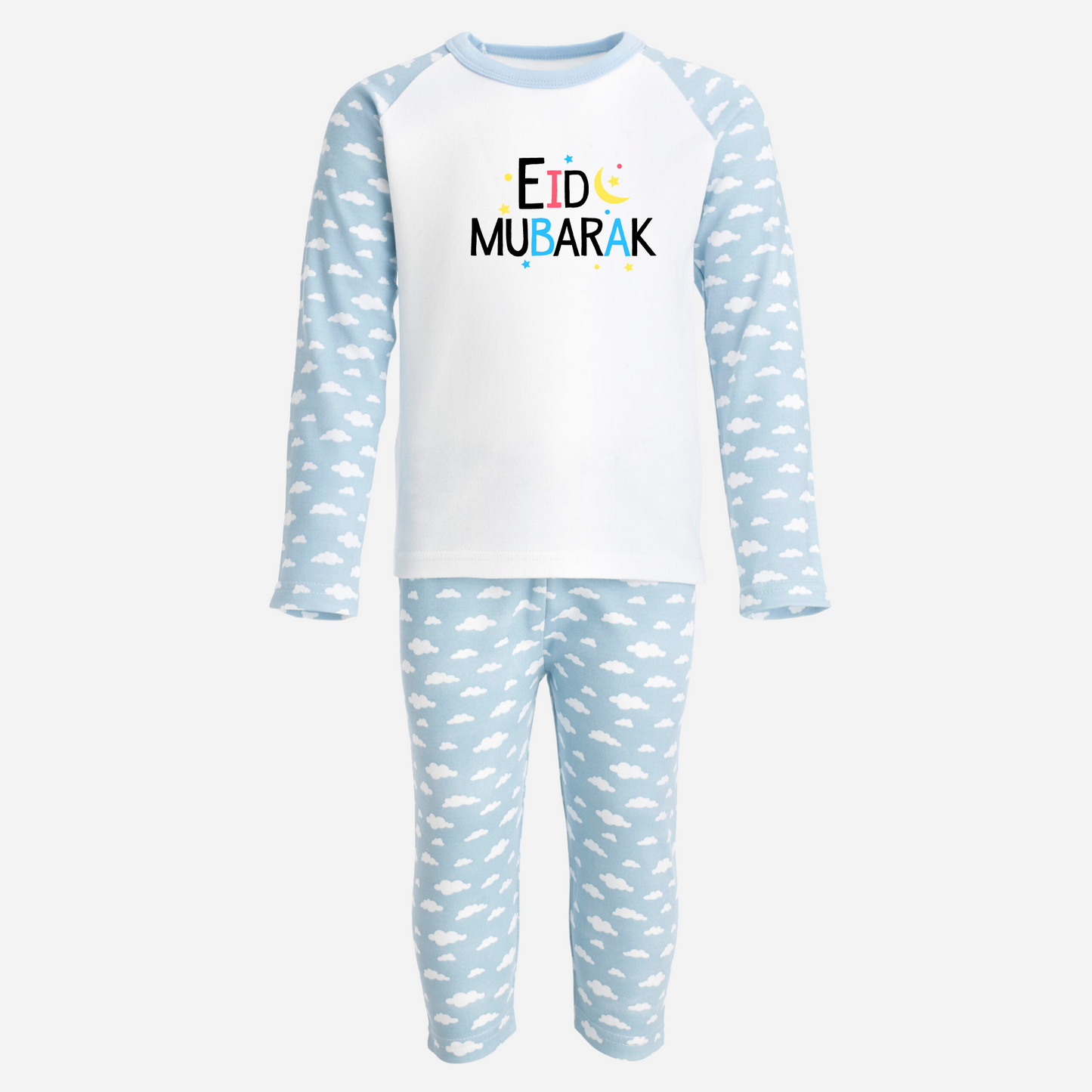 Baby & Kids Cloud Pyjamas Set - Playful Colours
