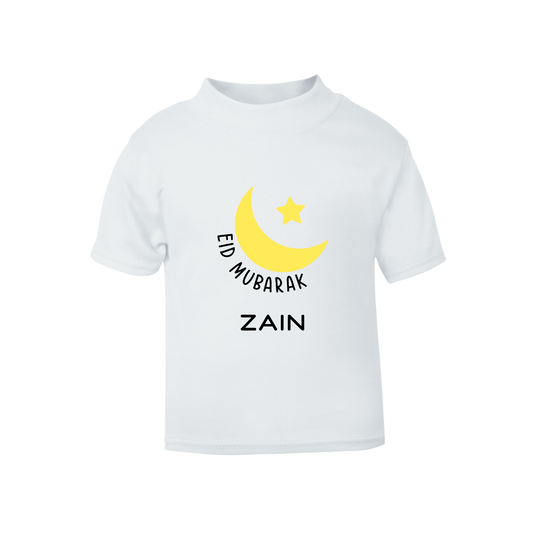 Classic Baby & Kids T-Shirt - Eid Crescent Glow