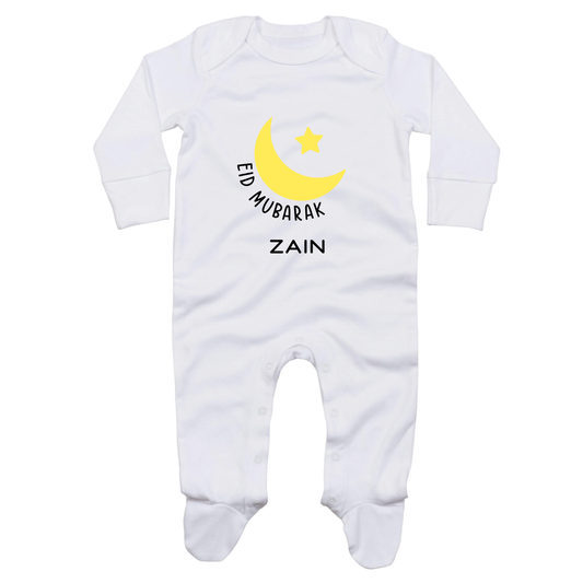 Classic Baby Onesie - Eid Crescent Glow
