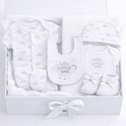 Baby Neutral Hello Little One 7 Piece Gift Set
