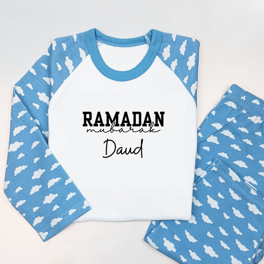 Baby & Kids Cloud Pyjamas Set - Ramadan Mubarak