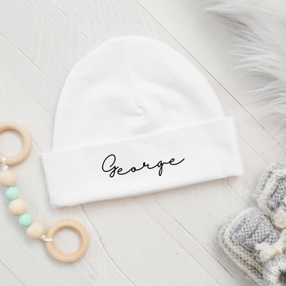 Personalised Baby Beanie Hat