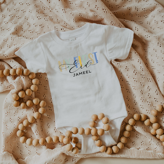 Baby Organic Bodysuit - My First Eid