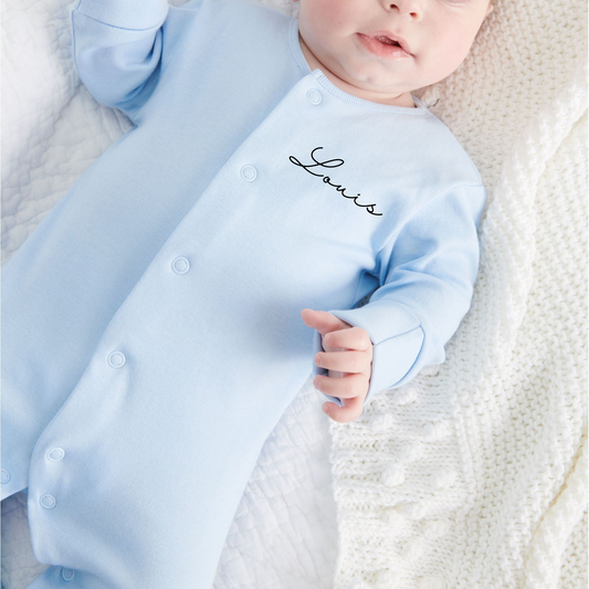 Baby Sleepsuit - Personalised