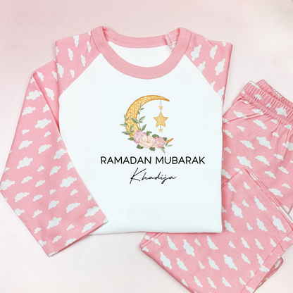 Baby & Kids Cloud Pyjamas Set - Floral Moon