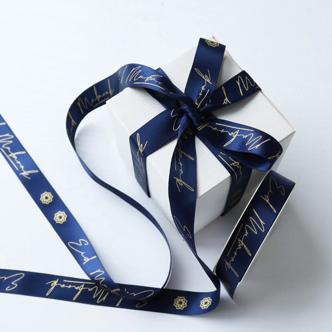 Satin Bow & Ribbon - Eid Mubarak