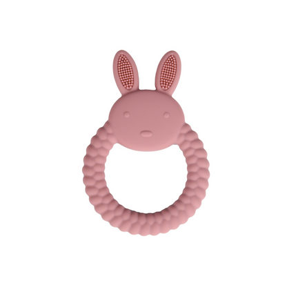 Rabbit Silicone Teether Ring