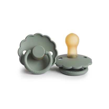 Daisy Natural Rubber Pacifier - Pack of 2