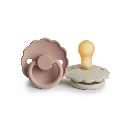 Daisy Natural Rubber Pacifier - Pack of 2