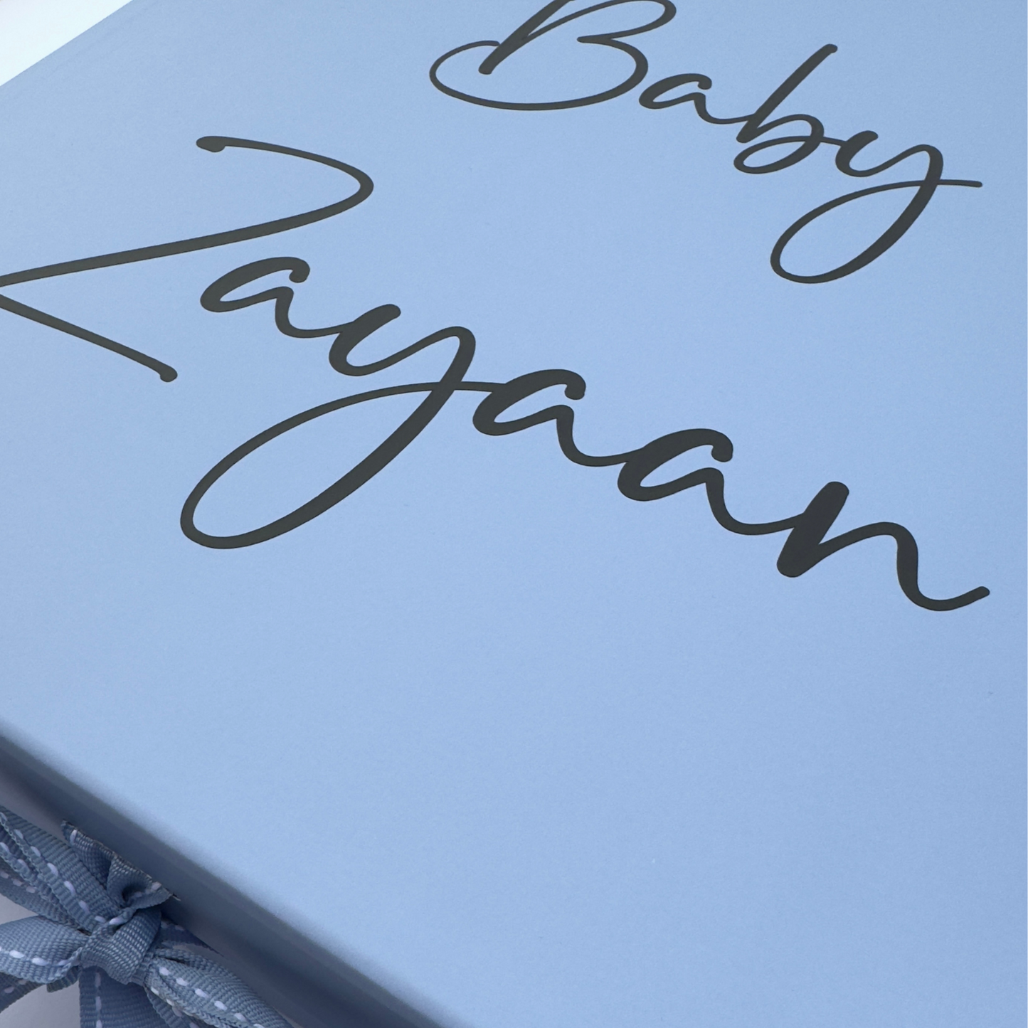Personalised Magnetic Ribbon Gift Box