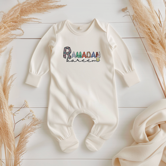 Baby Organic Sleepsuit - Ramadan Kareem