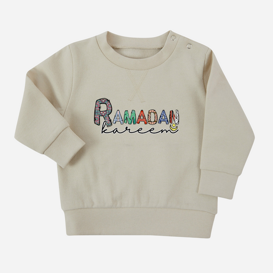 Baby & Kids Sustainable Sweatshirt - Ramadan Kareem