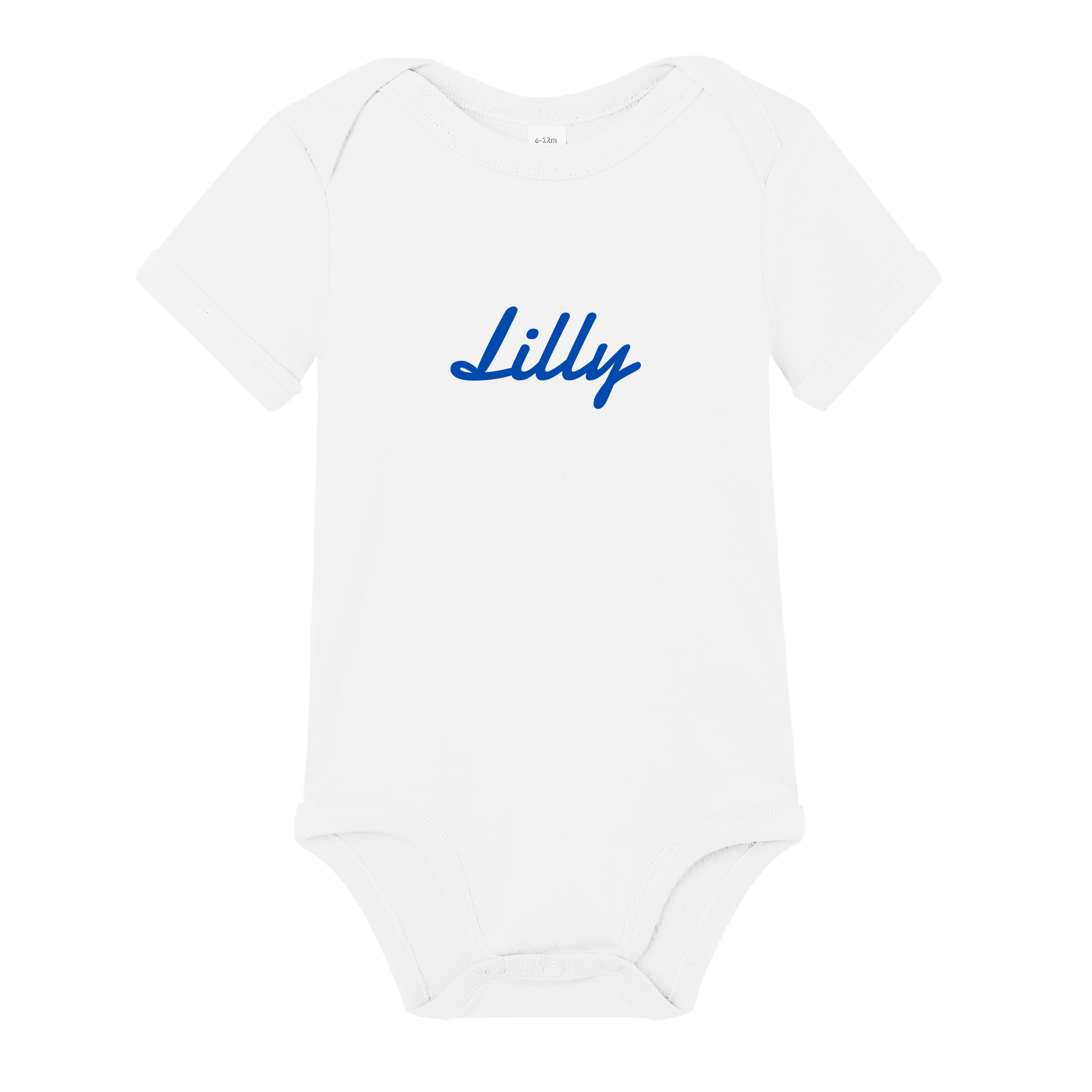 Personalised Organic Baby Bodysuit