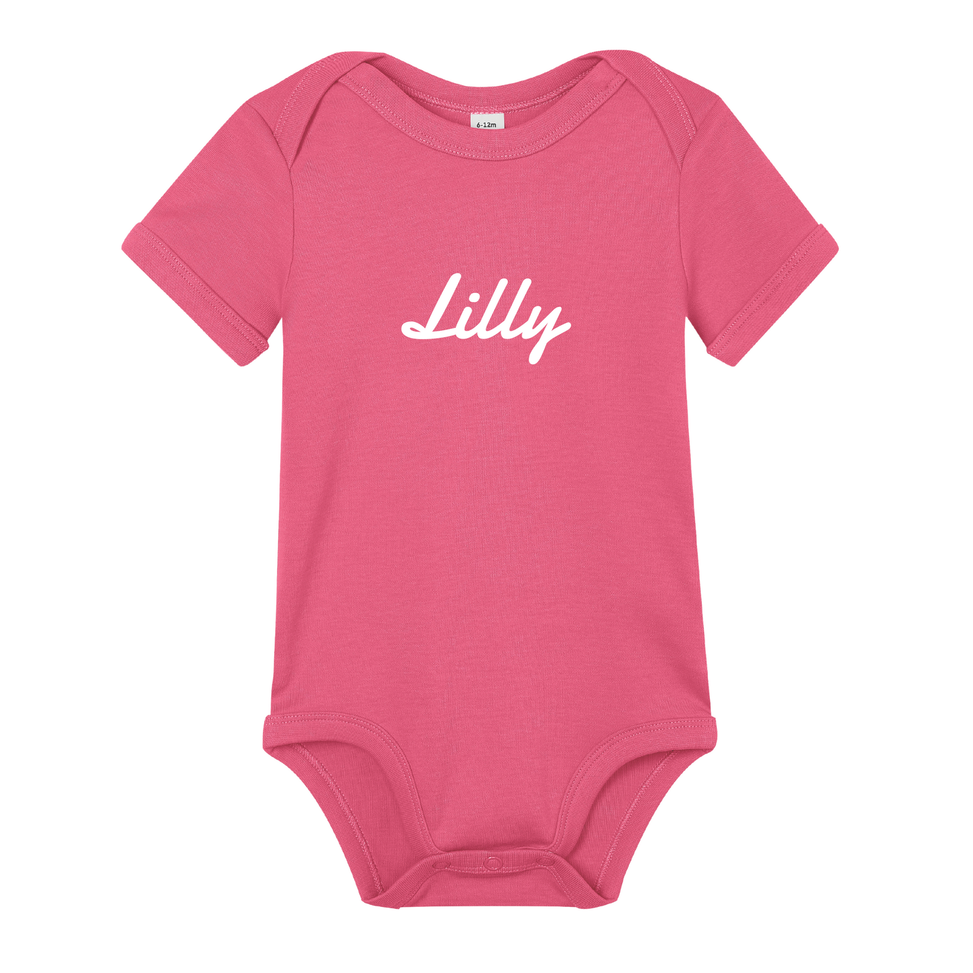 Personalised Organic Baby Bodysuit