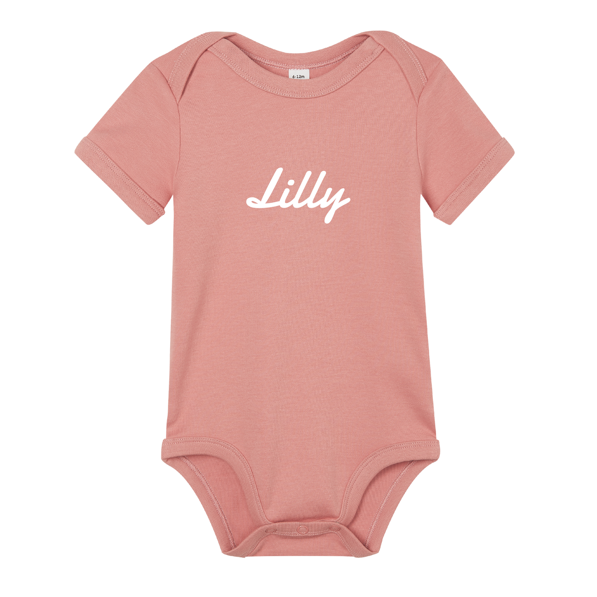 Personalised Organic Baby Bodysuit