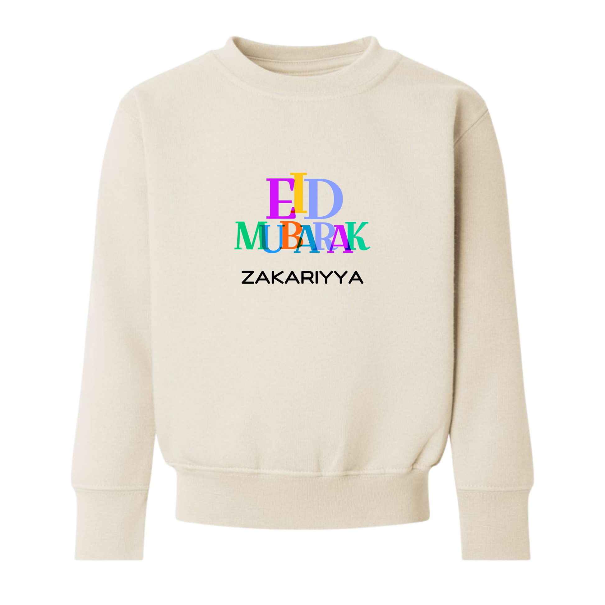 Personalised Eid Baby & Kids Sweatshirt – Eid Radiance