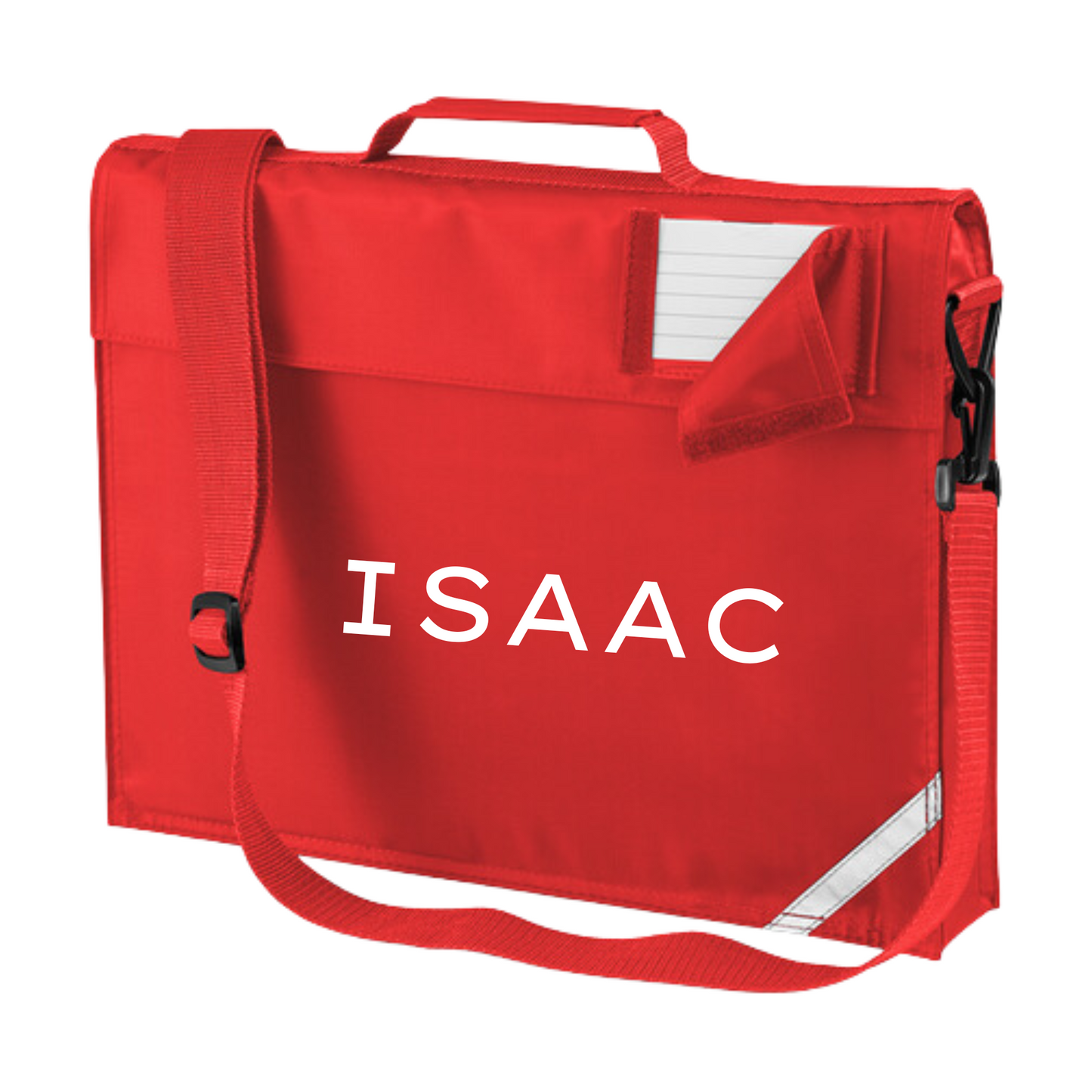 Personalised School Book Bag with Strap