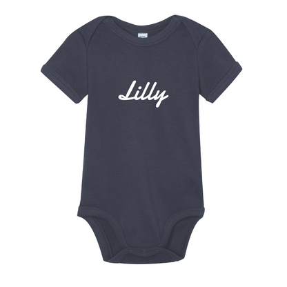 Personalised Organic Baby Bodysuit
