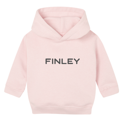 Personalised Organic Baby Hoodie