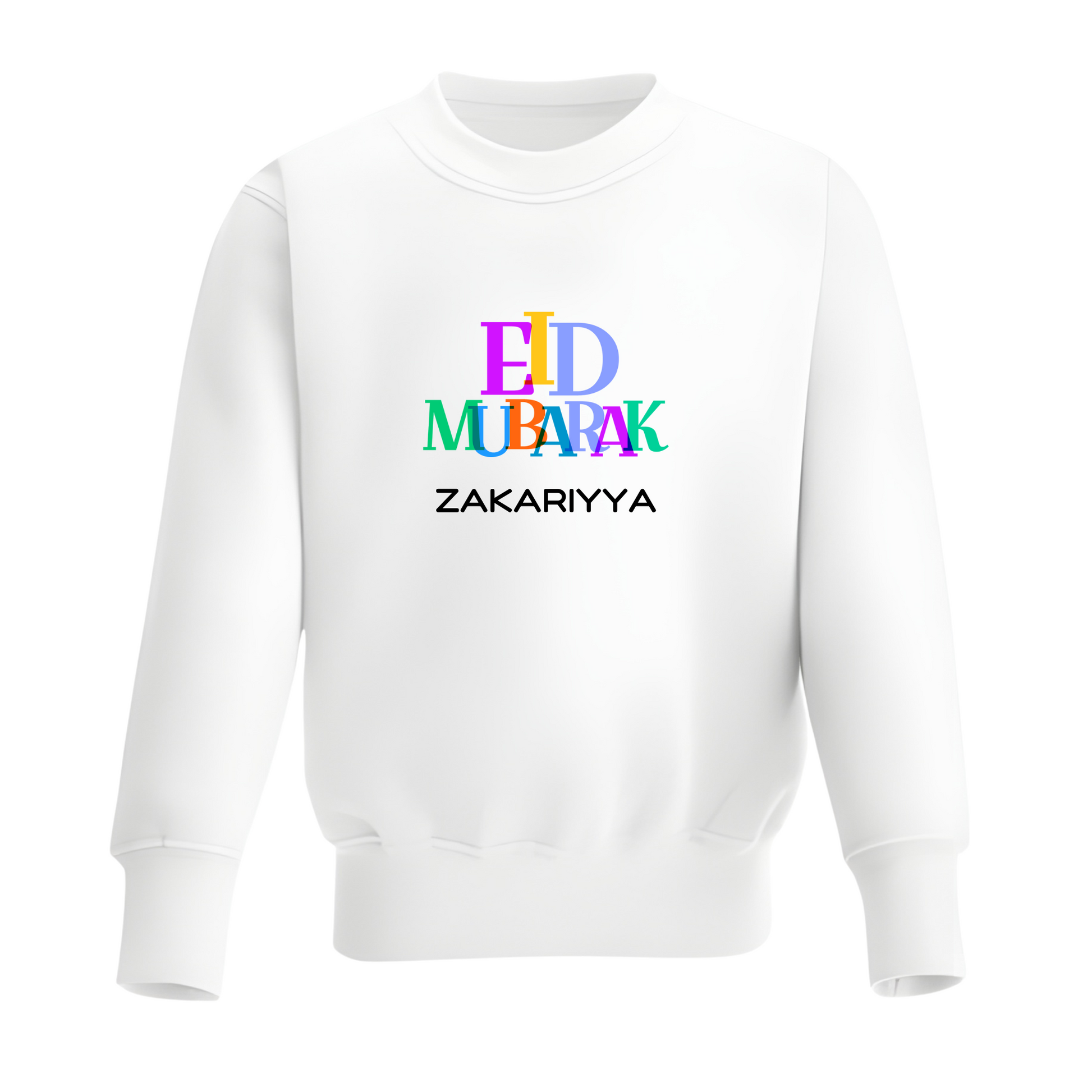 Personalised Eid Baby & Kids Sweatshirt – Eid Radiance