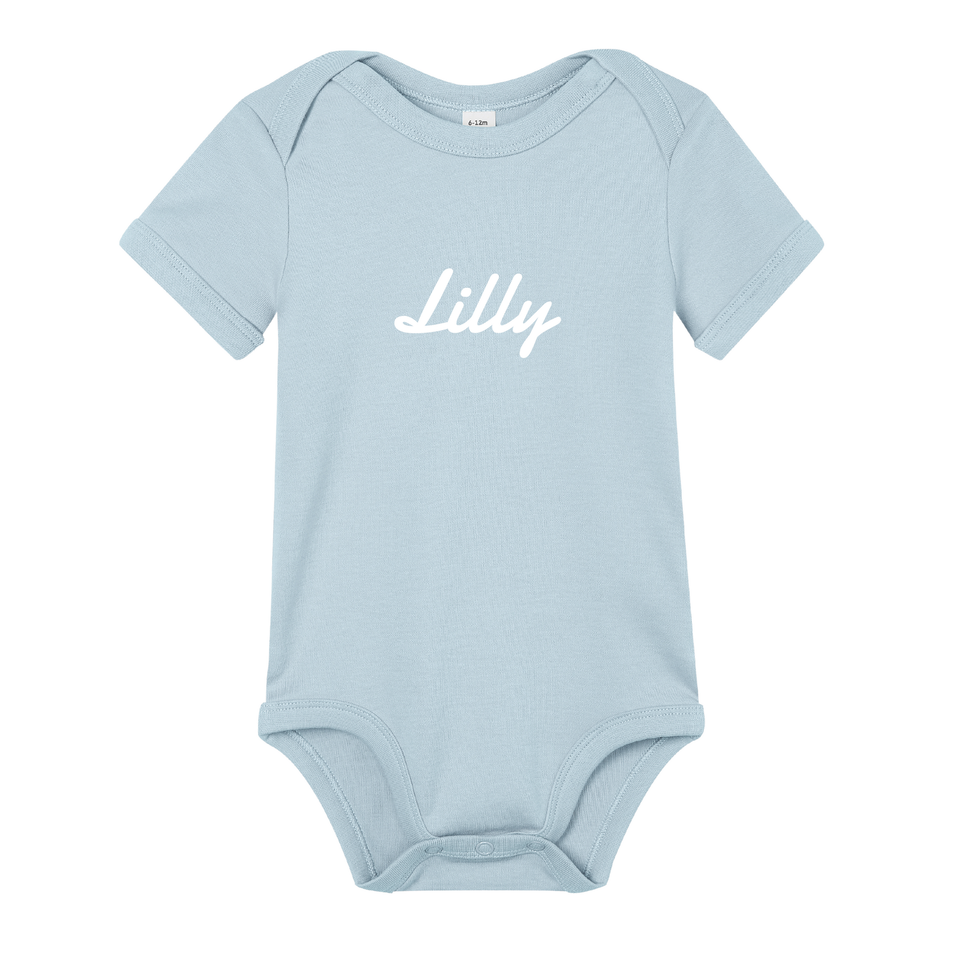 Personalised Organic Baby Bodysuit