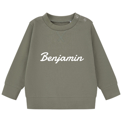 Personalised Sustainable Baby & Kids Sweatshirt