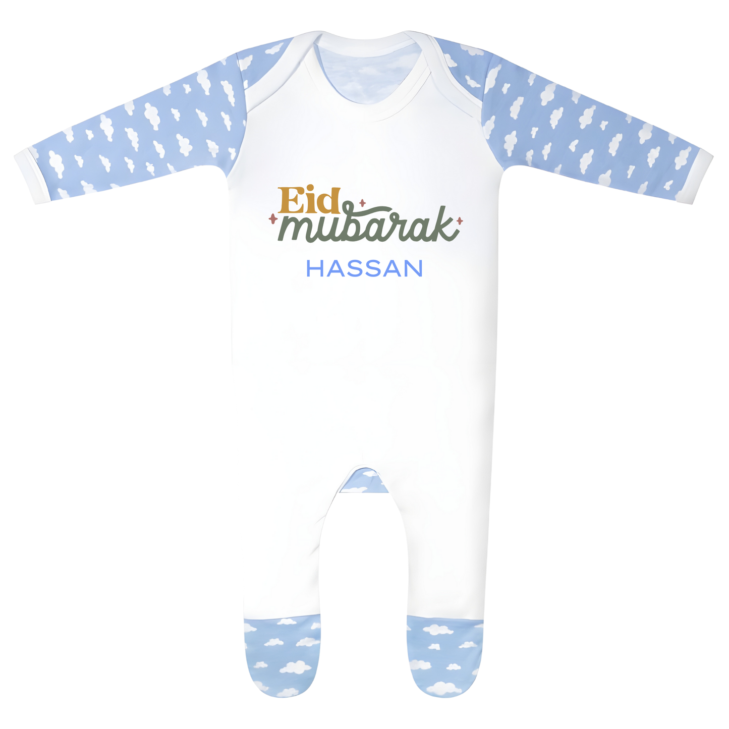 Personalised Eid Baby Rompersuit – Eid Whirl