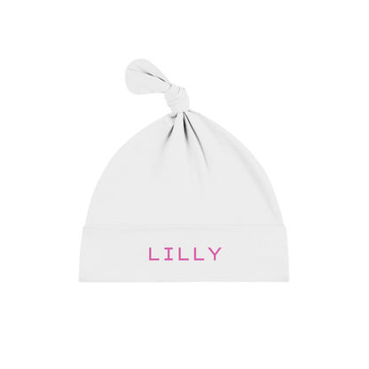 Personalised Baby Knot Hat