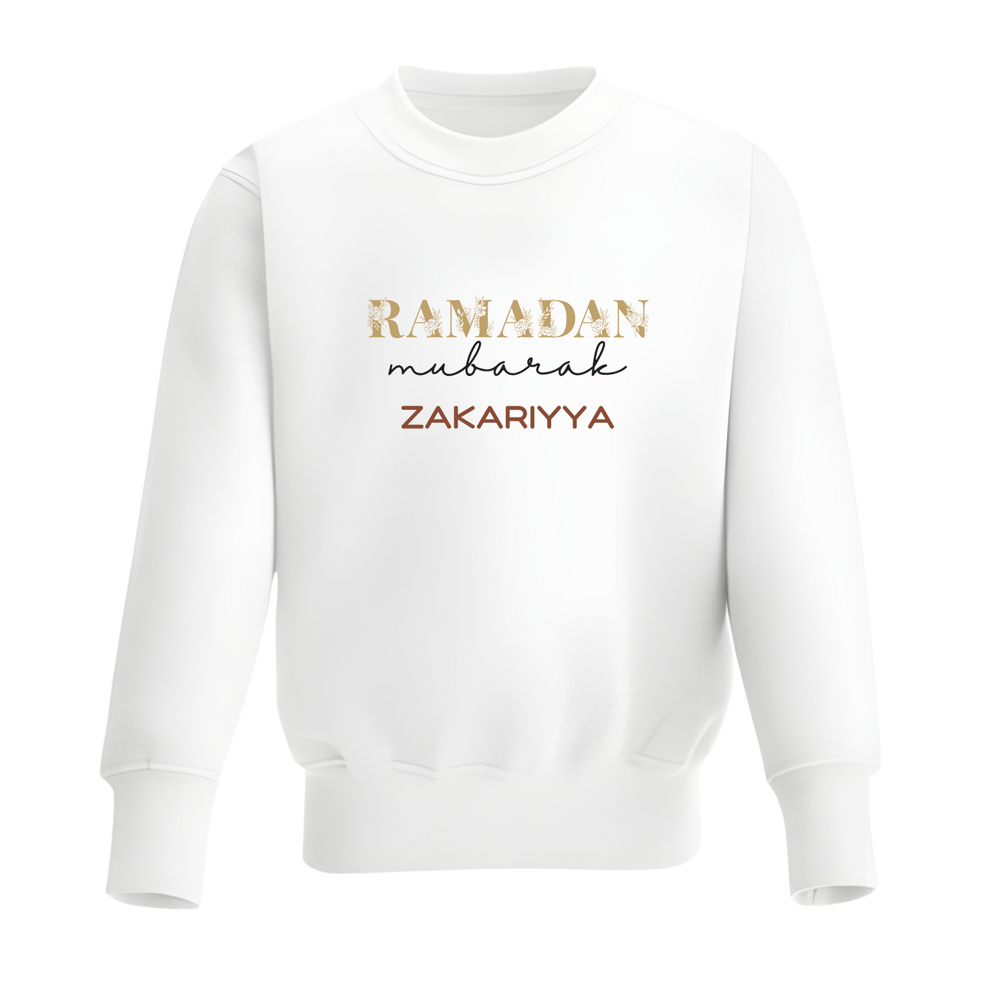 Personalised Ramadan Baby & Kids Sweatshirt – Ramadan Bloom
