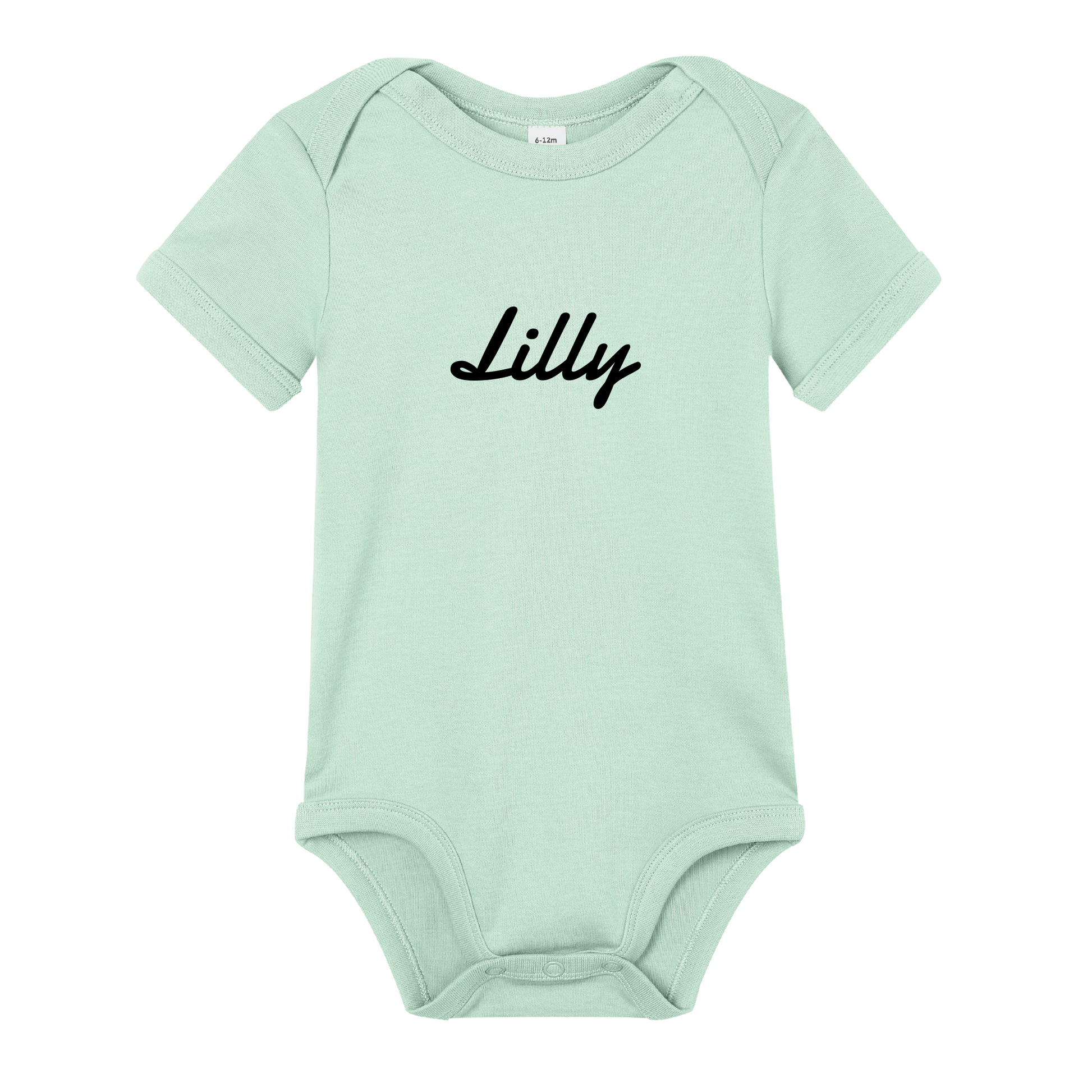 Personalised Organic Baby Bodysuit