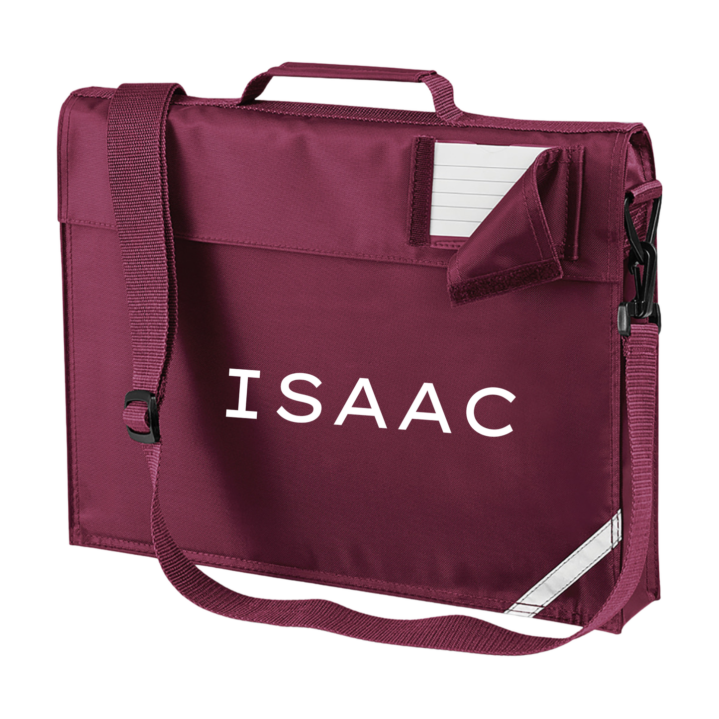 Personalised School Book Bag with Strap