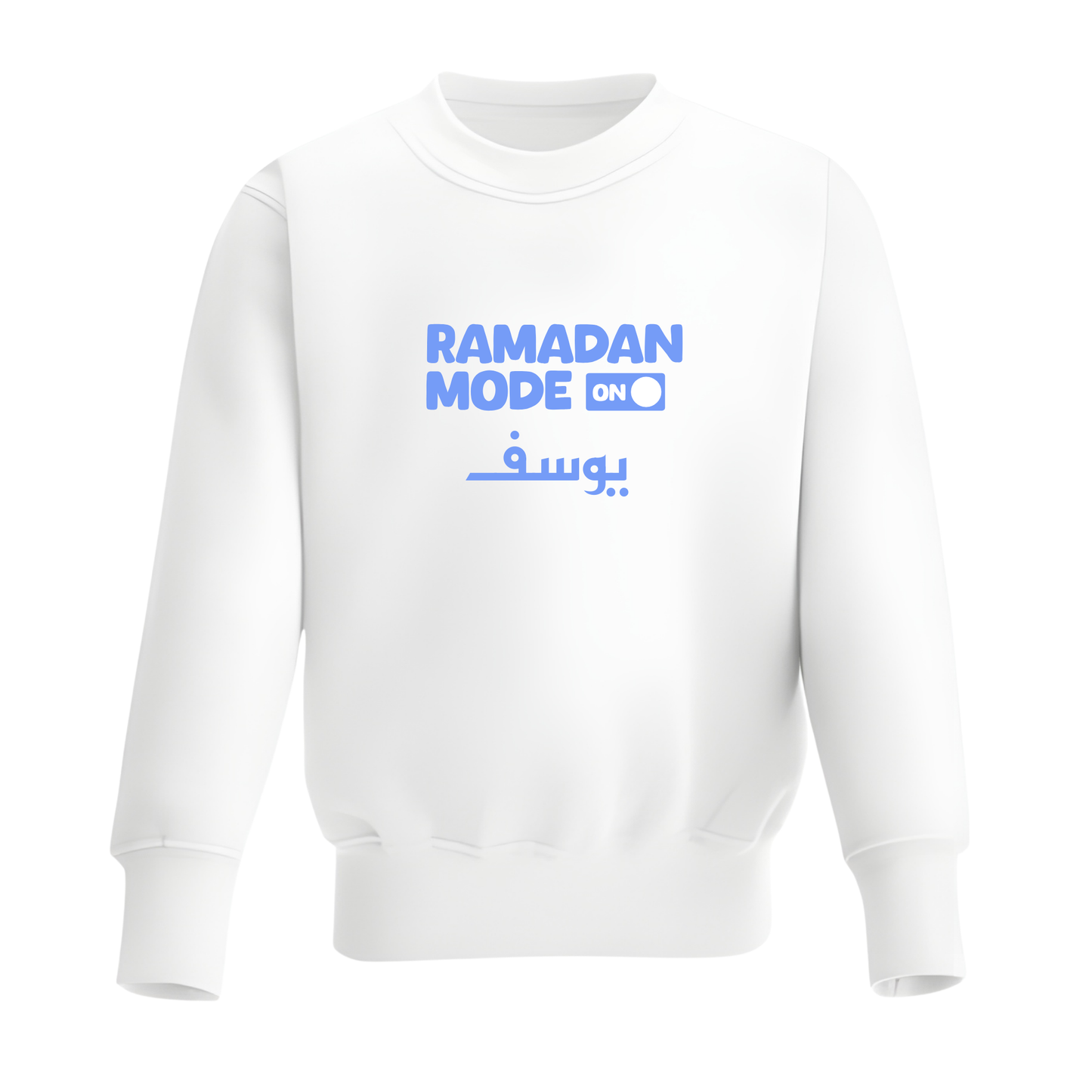 Personalised Ramadan Baby & Kids Sweatshirt – Ramadan Mode On