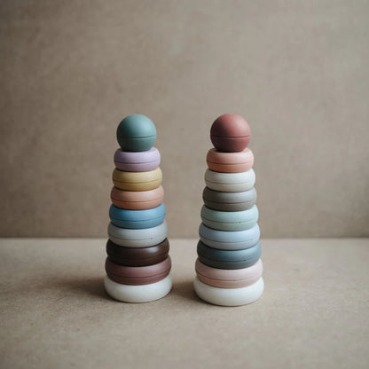 Mushie Stacking Rings Toy