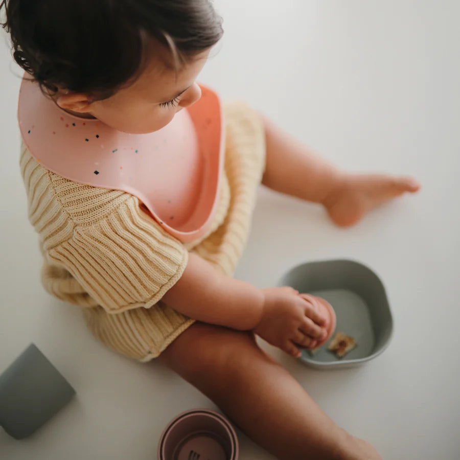 Mushie Silicone Bib