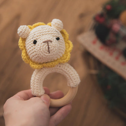 Animal Crochet Rattle Toy