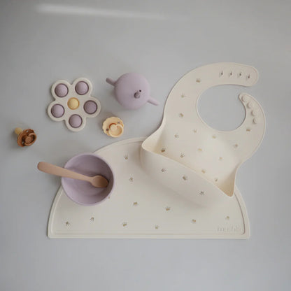 Mushie Silicone Bib