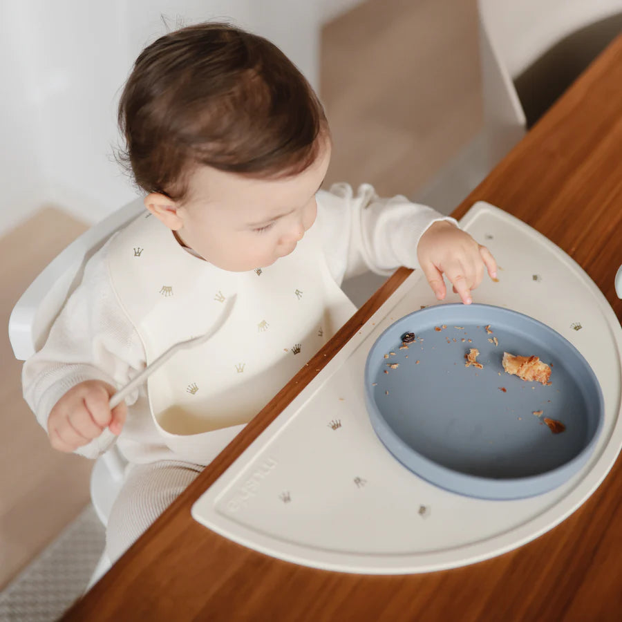 Mushie Silicone Bib