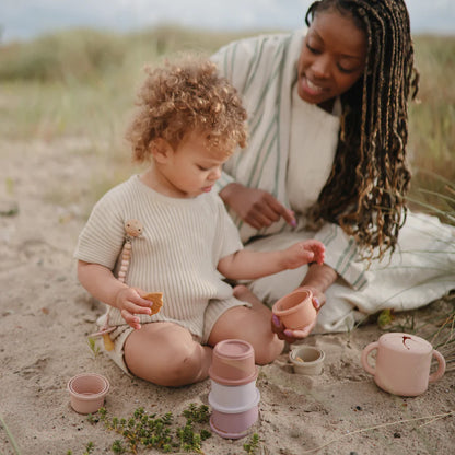 Mushie Stacking Cups Toy