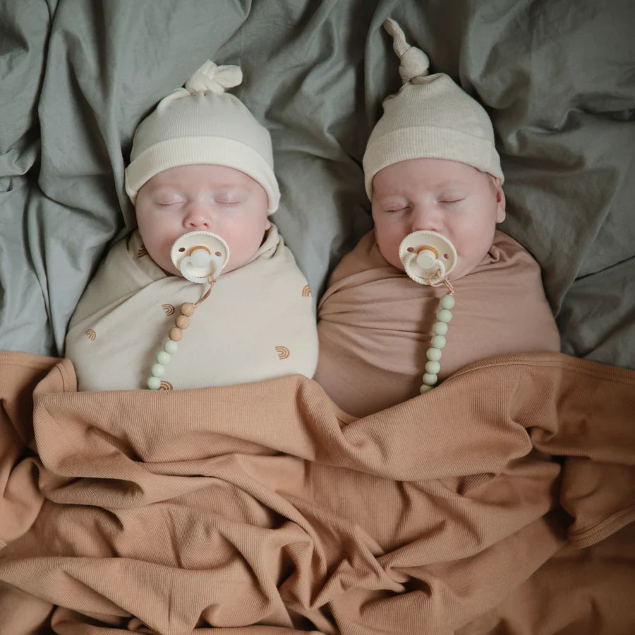 Frigg Rope Natural Rubber Pacifier - Pack of 2